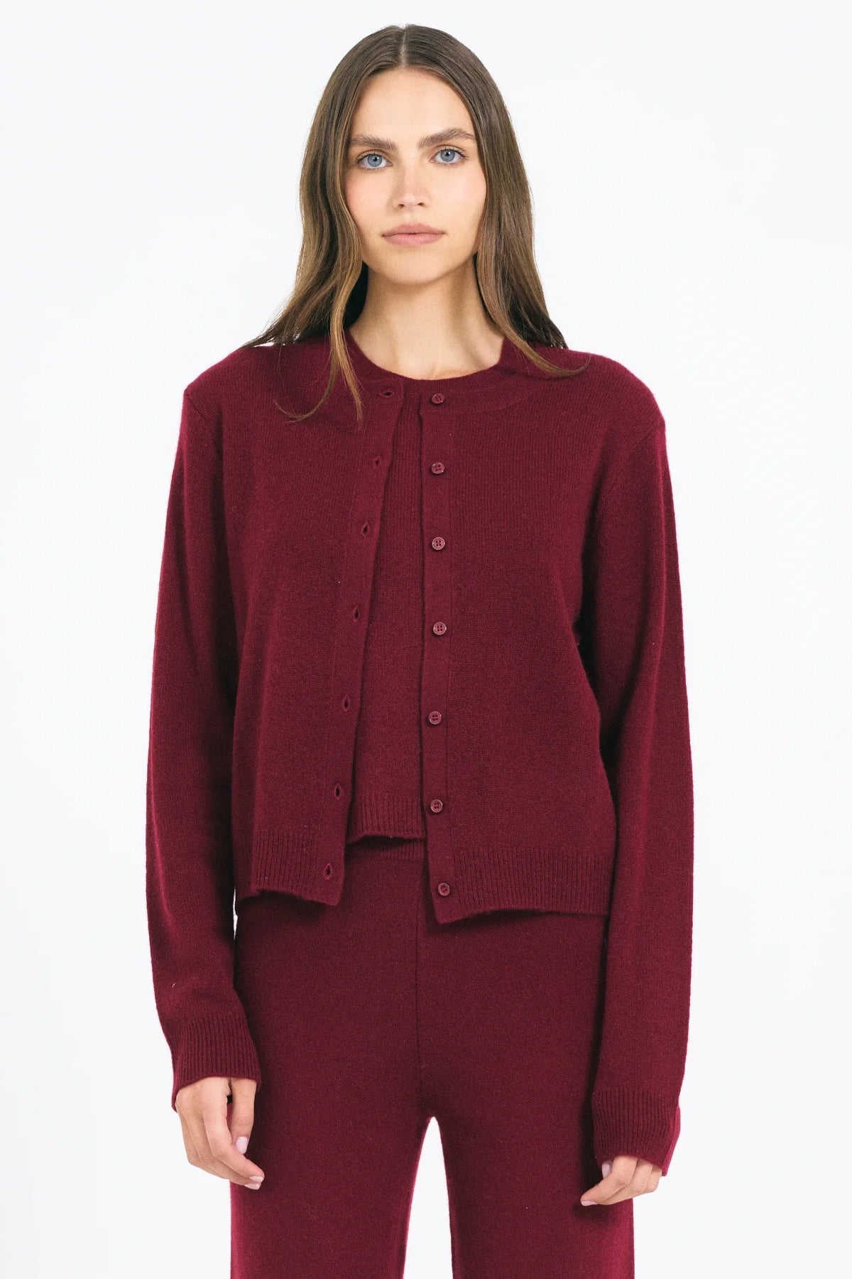 Forbes Cashmere Cardigan Sweaters & Knits One Grey Day