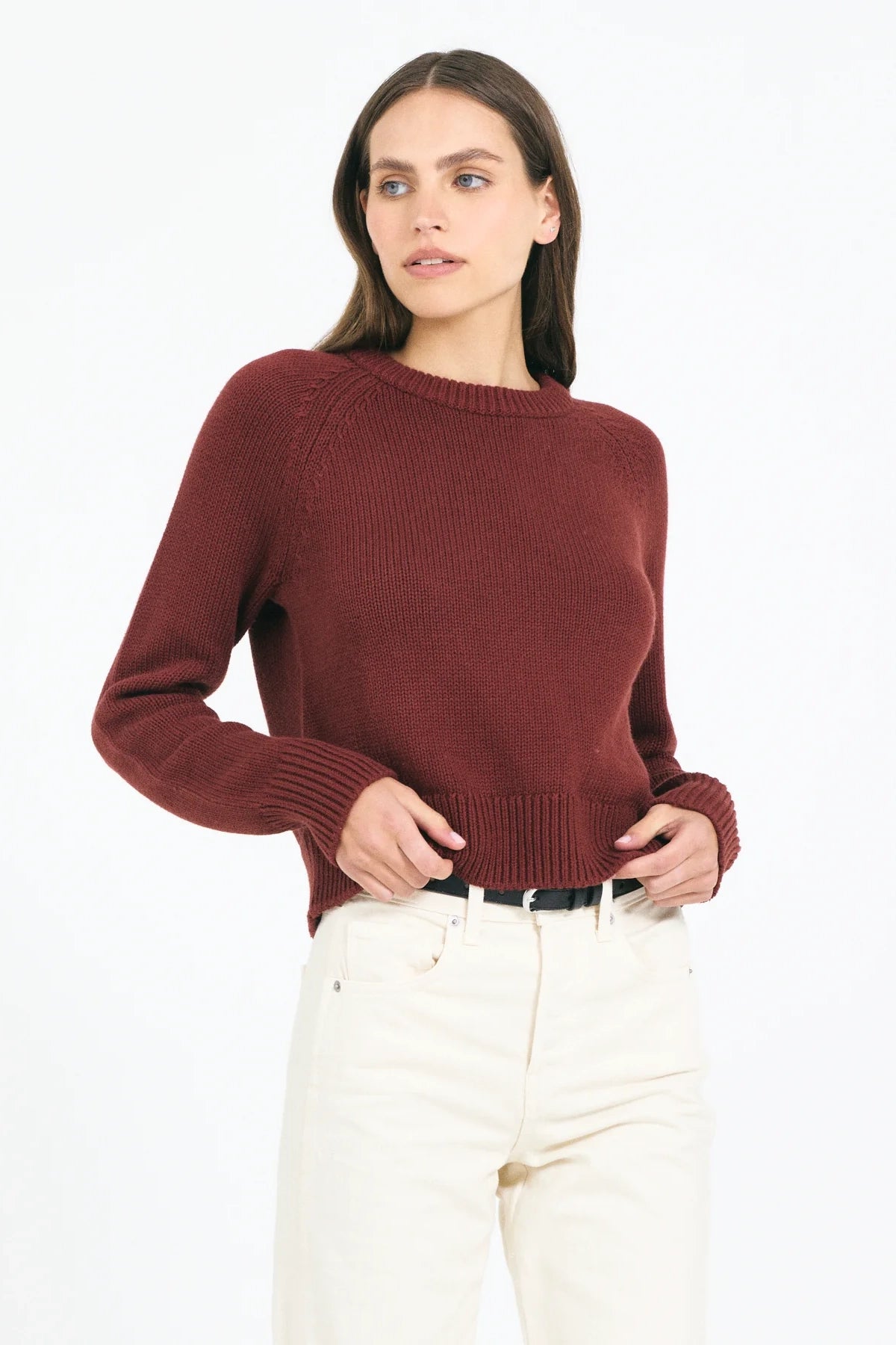 Lewes Crewneck Sweaters & Knits One Grey Day