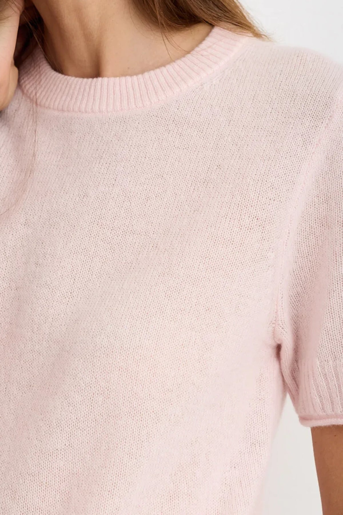 Serafina Cashmere T-Shirt Sweaters &amp; Knits One Grey Day
