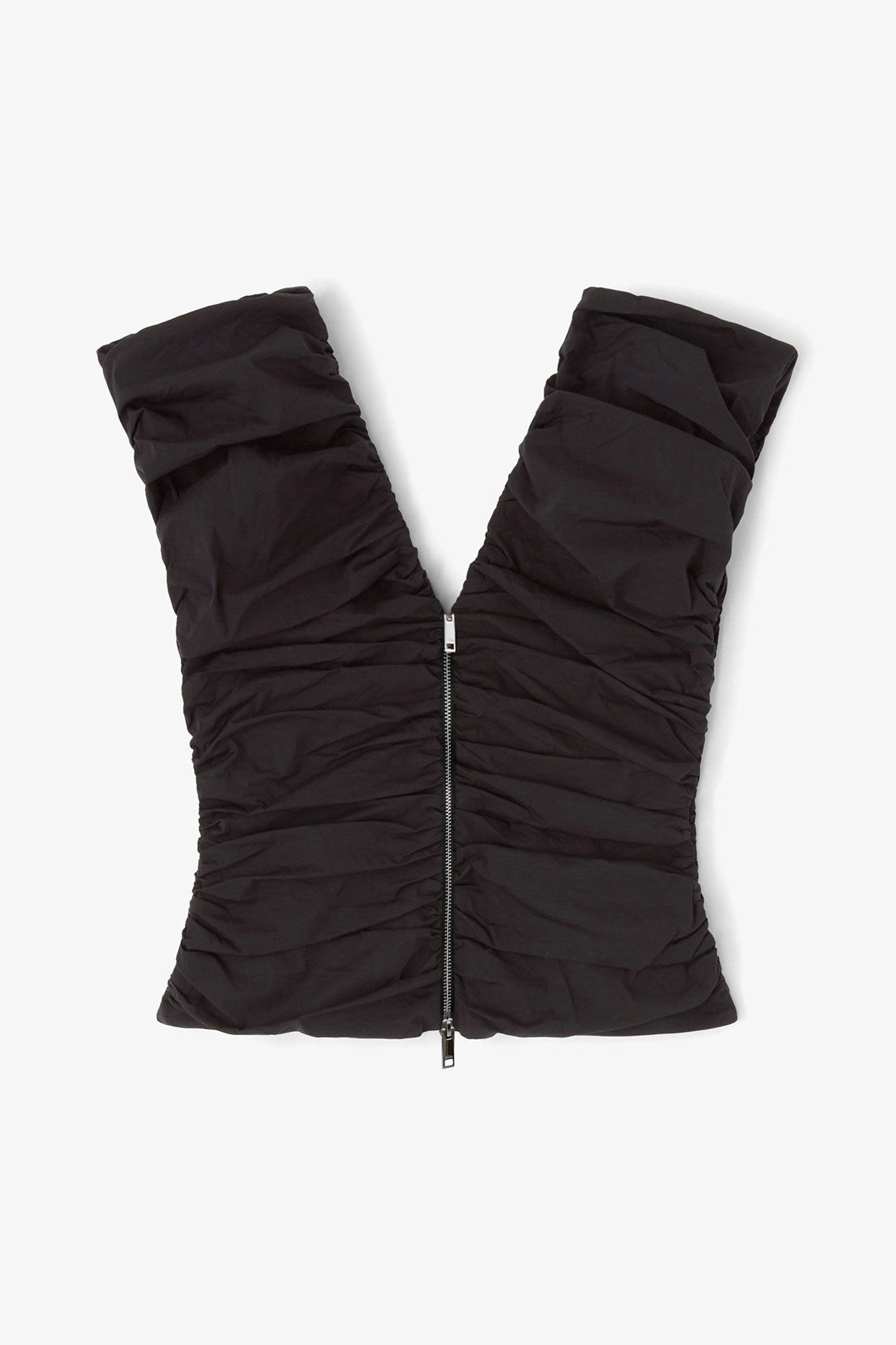 Ruched Top Tops Ganni