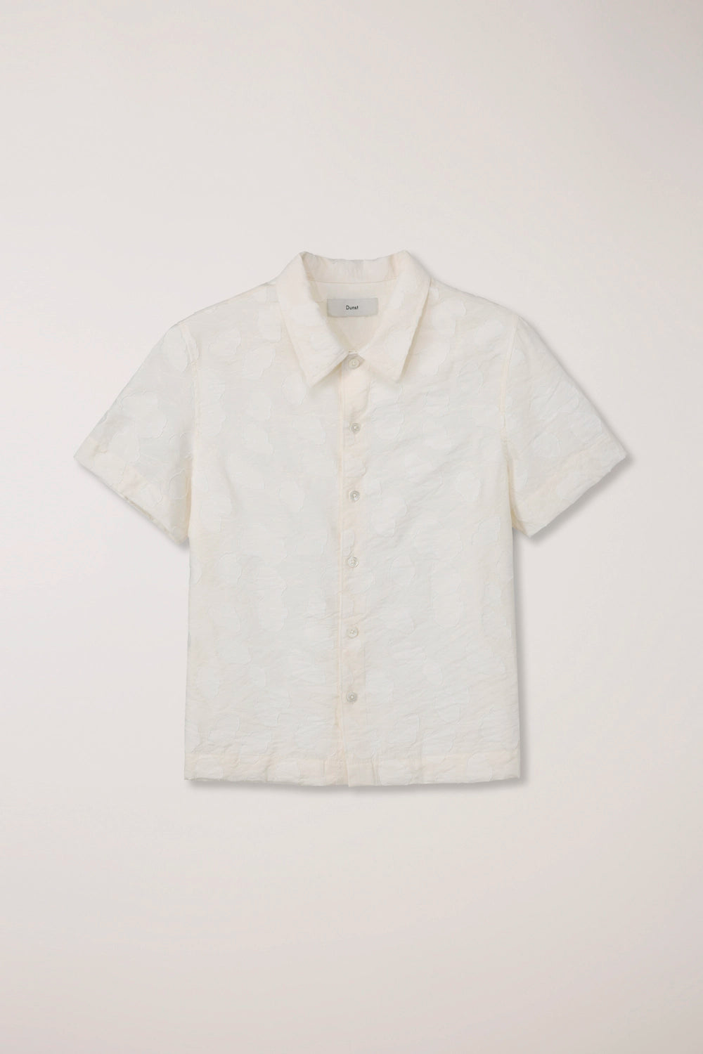 Short Sleeve Jacquard Shirt Shirts & Tops Dunst