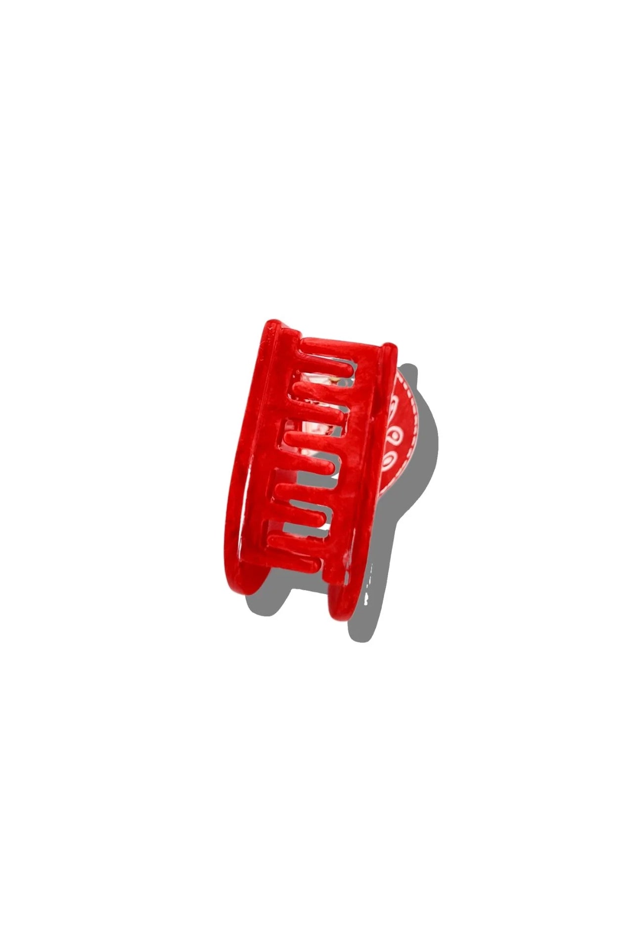 Hand-Painted Mini Paisley Heart Claw Hair Clip Accessories Solar Eclipse