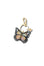 Hand-painted Monarch Butterfly Bag Charm + Keychain Accessories Solar Eclipse