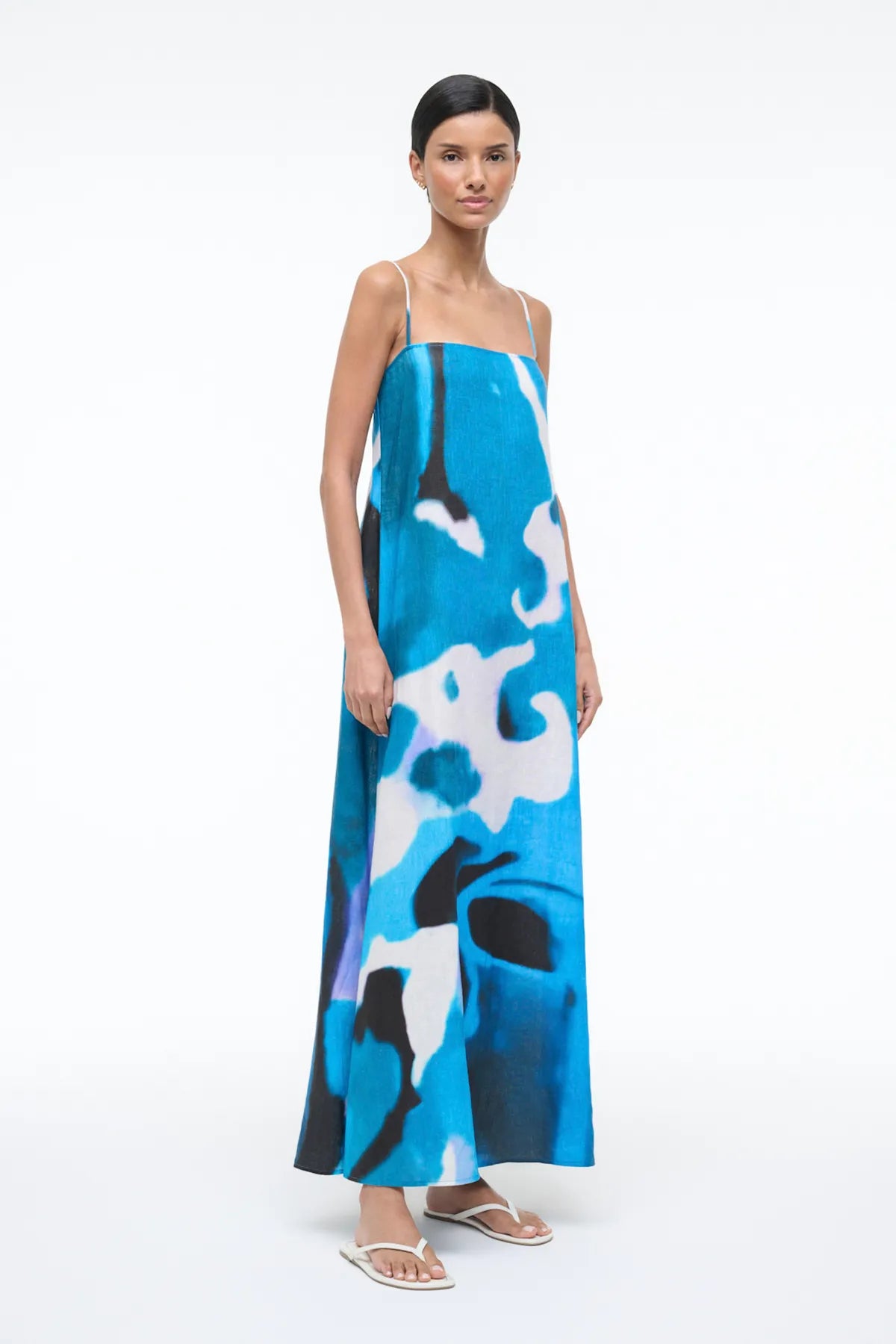 Laura Linen Dress Dresses STAUD