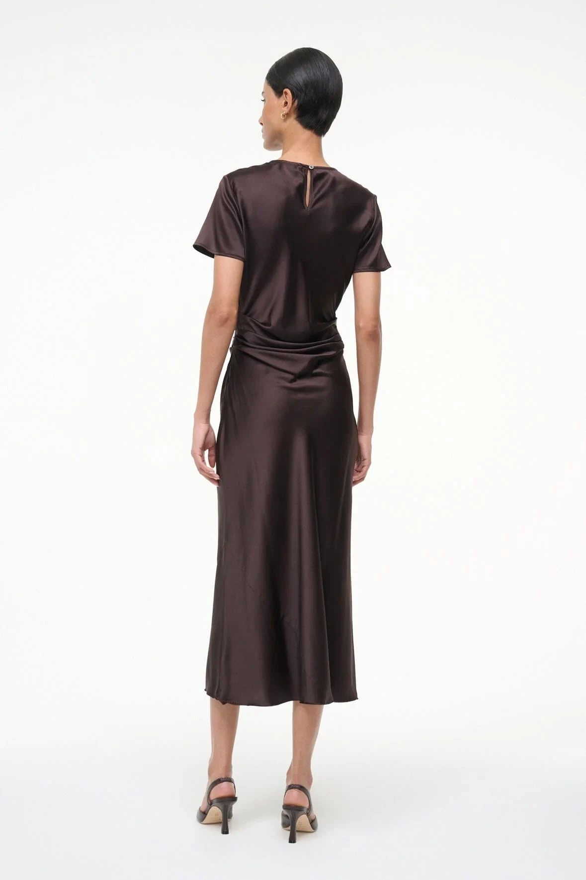Marcel Silk Dress Dresses STAUD