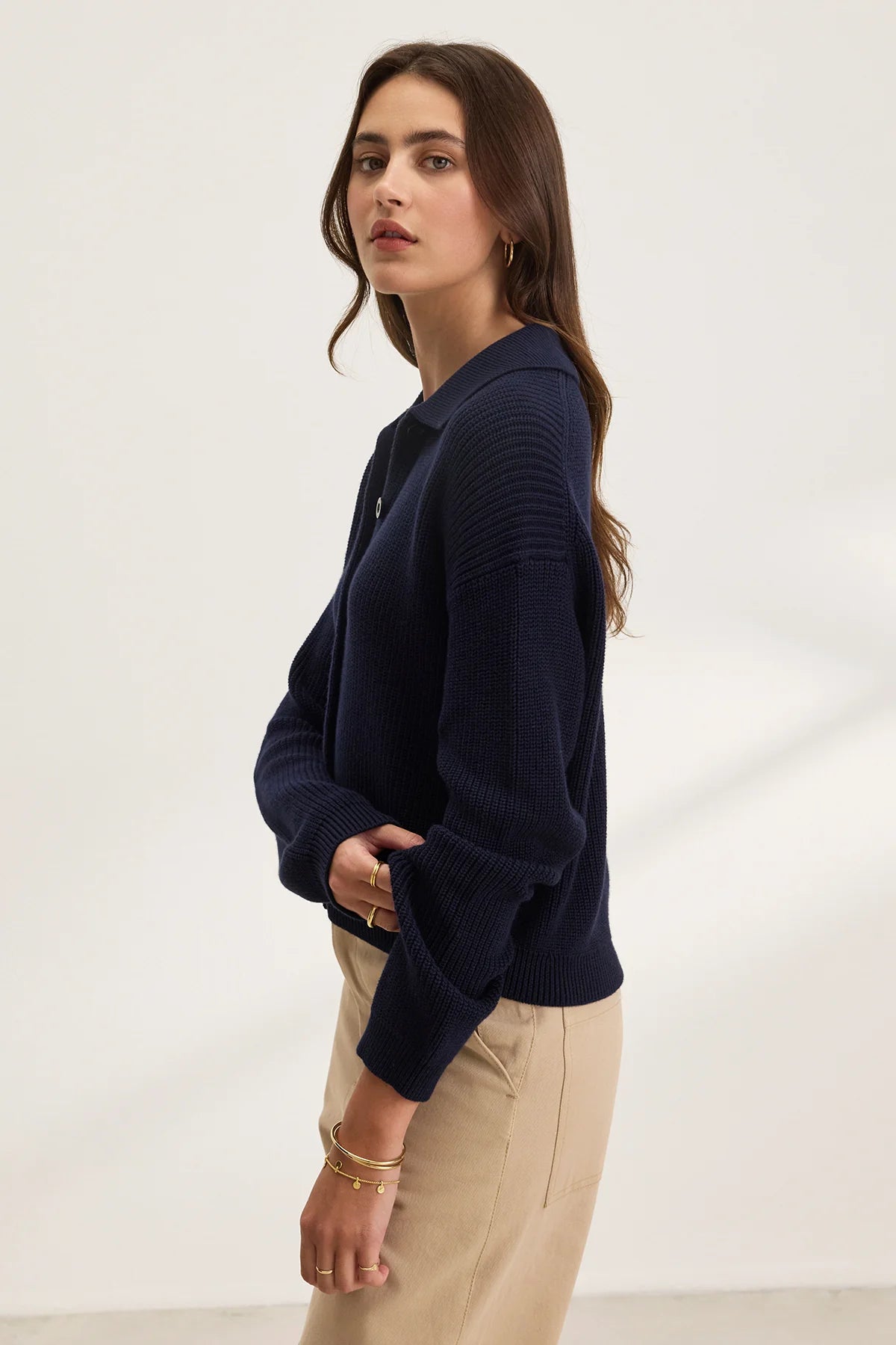 Taj Cardigan Sweaters &amp; Knits Velvet by Graham &amp; Spencer