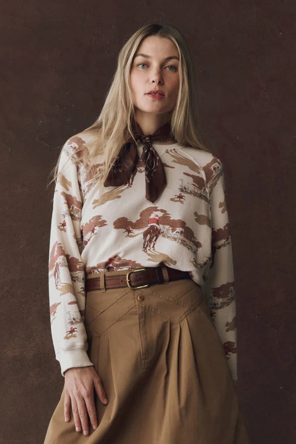 The Slouch Sweatshirt Sweaters & Knits The Great