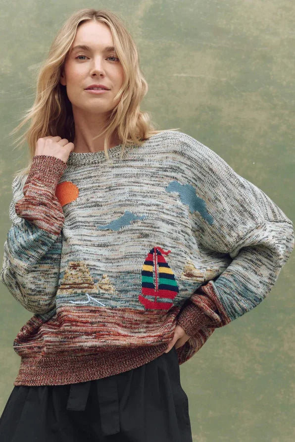 The Boating Pullover Sweaters & Knits The Great