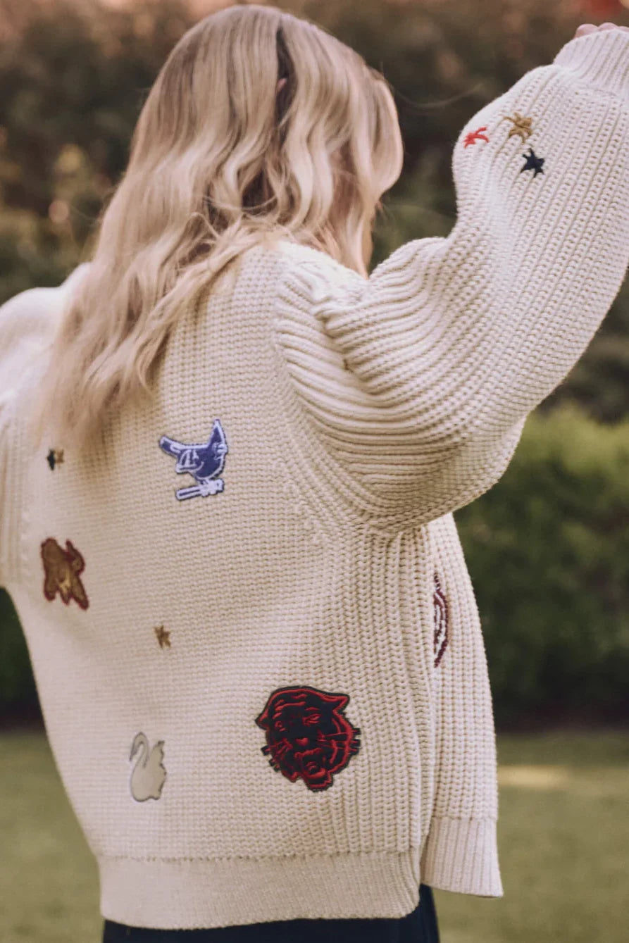 The Collegiate Cardigan Sweaters & Knits The Great