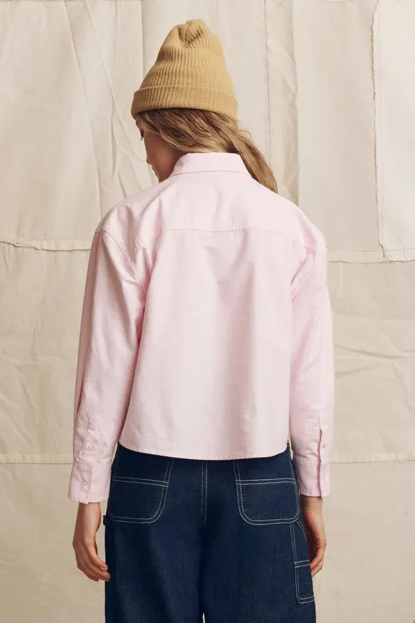 The Cropped Oxford Shirt Tops The Great