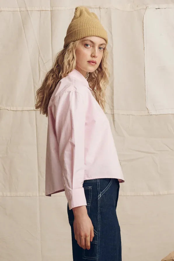 The Cropped Oxford Shirt Tops The Great