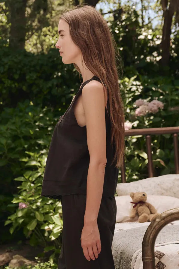 The Eyelet Tank Sleepwear The Great