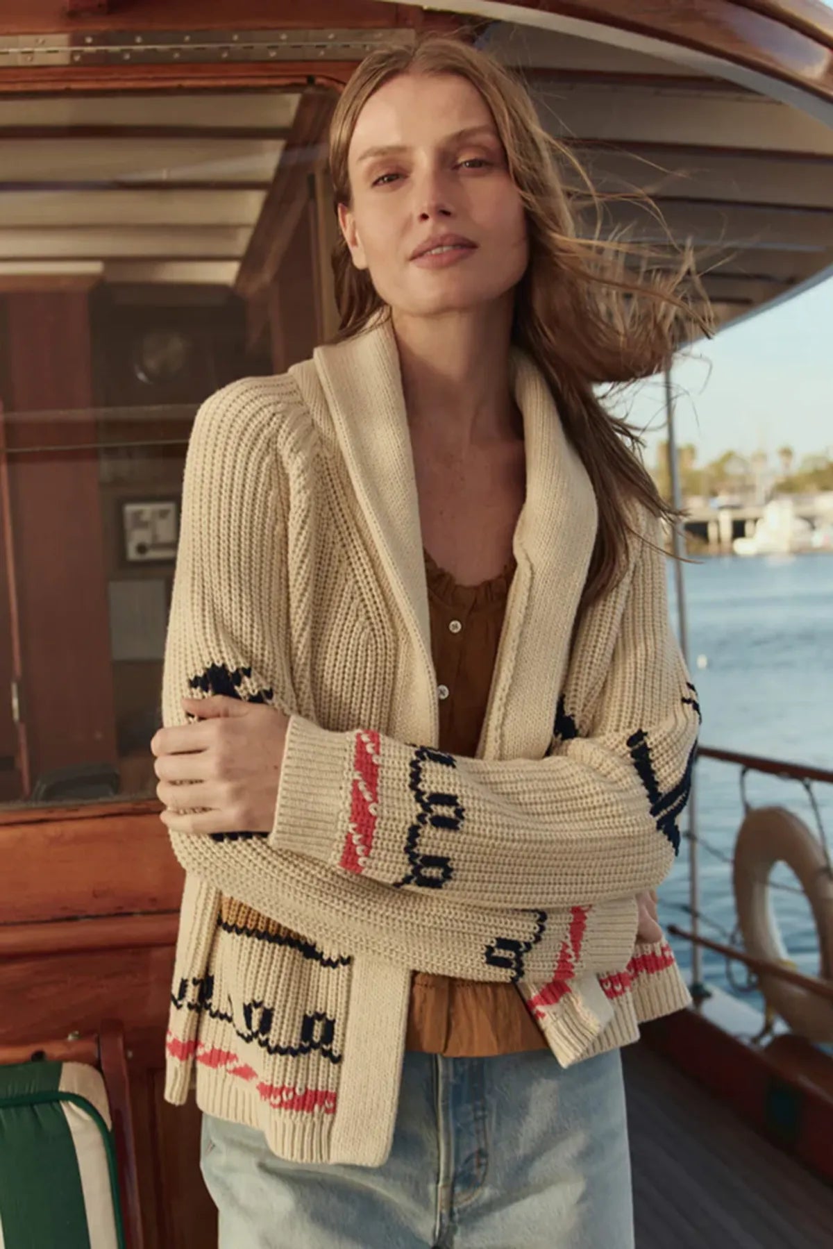 The Sailboat Lodge Cardigan