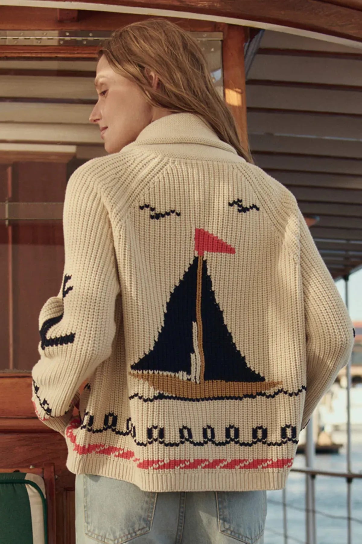 The Sailboat Lodge Cardigan