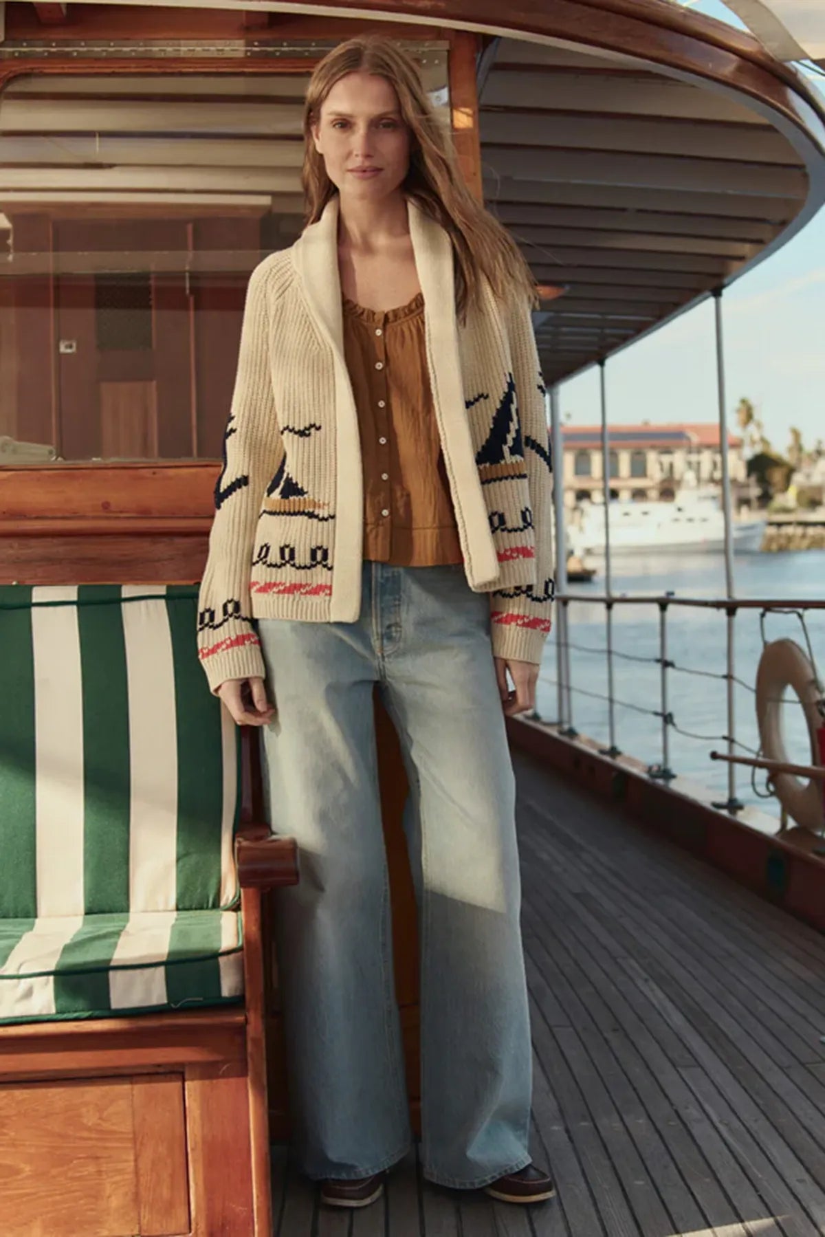 The Sailboat Lodge Cardigan