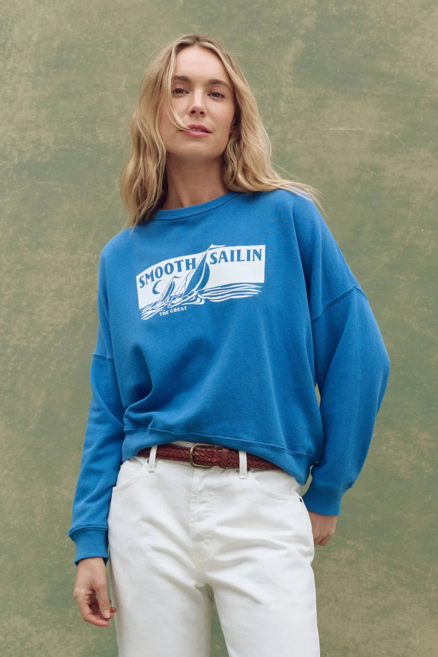 The Teammate Sweatshirt Sweaters & Knits The Great