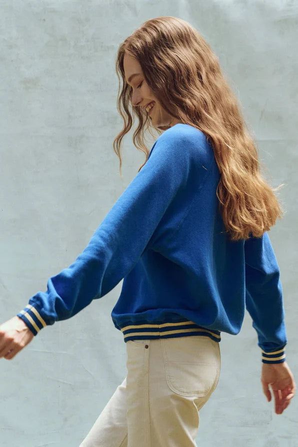 The Varsity College Sweatshirt Sweaters & Knits The Great
