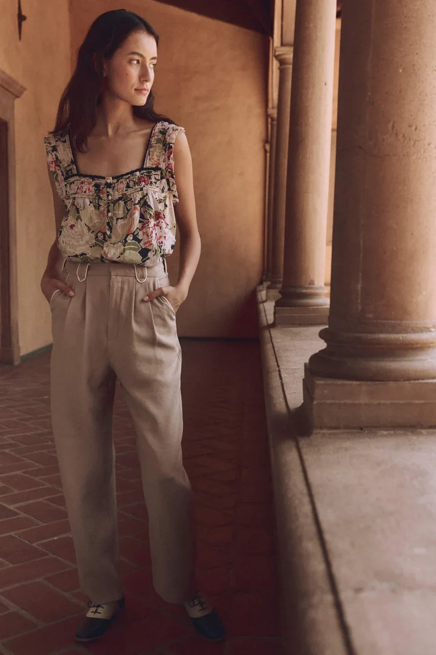 The Victorian Pleat Tank Tops The Great