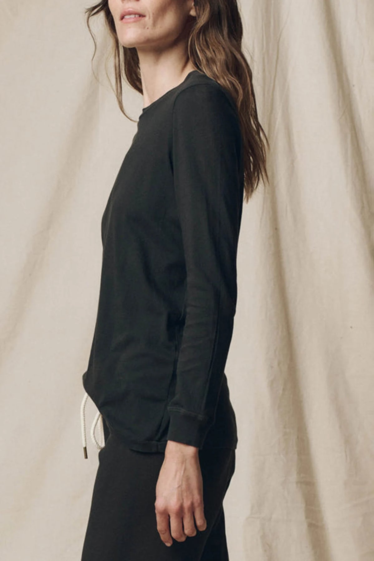 The Long Sleeve Slim Tee T-Shirts & Tanks The Great