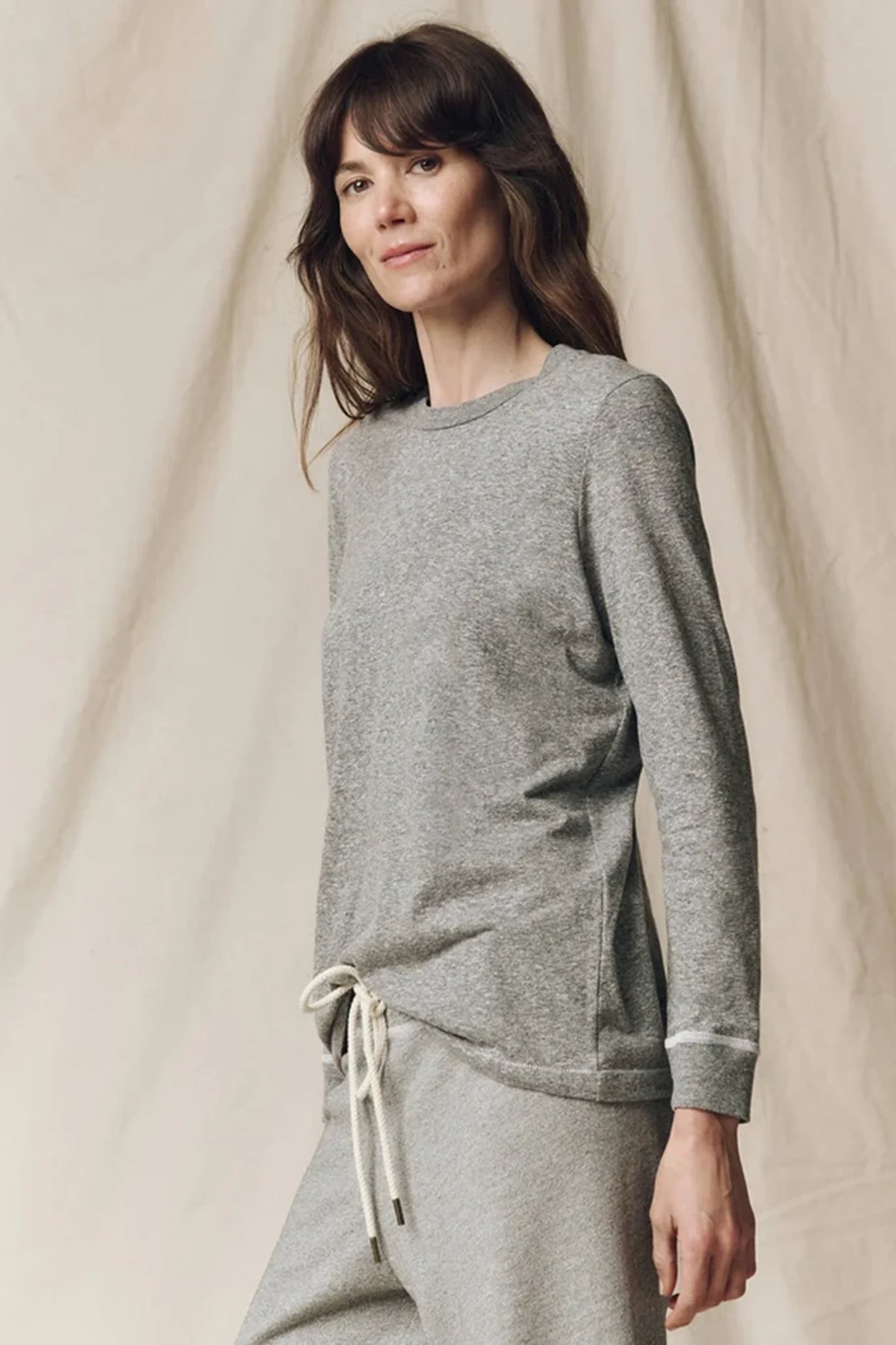 The Long Sleeve Slim Tee Shirts &amp; Tops The Great