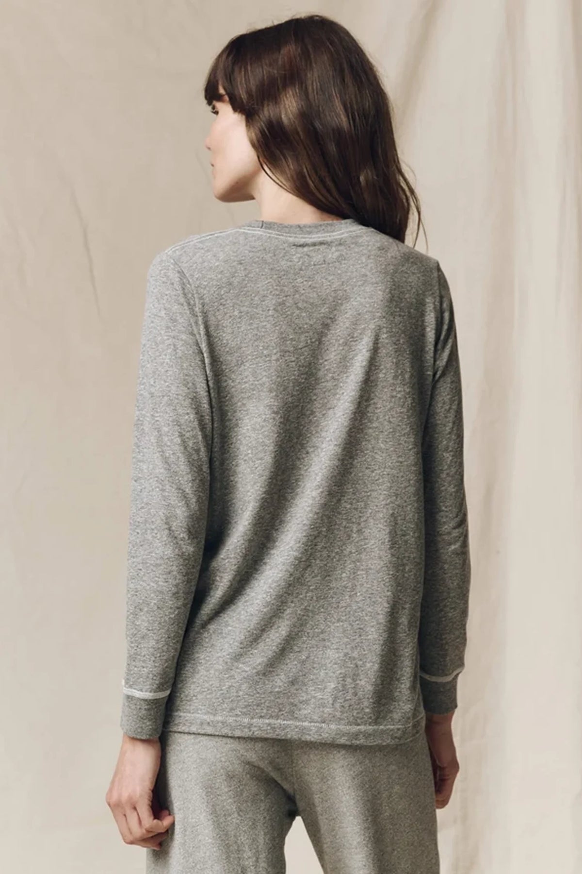 The Long Sleeve Slim Tee Shirts &amp; Tops The Great