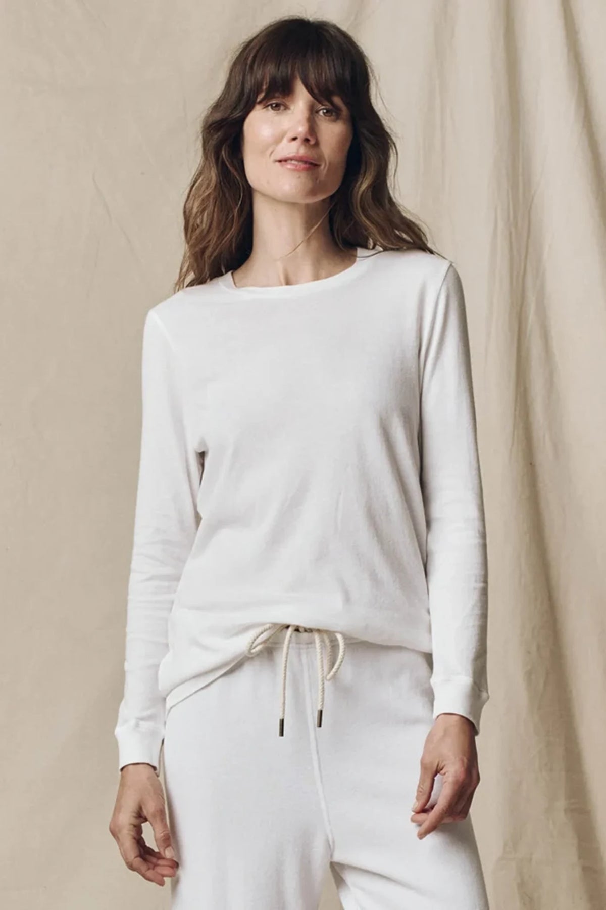 The Long Sleeve Slim Tee Shirts &amp; Tops The Great