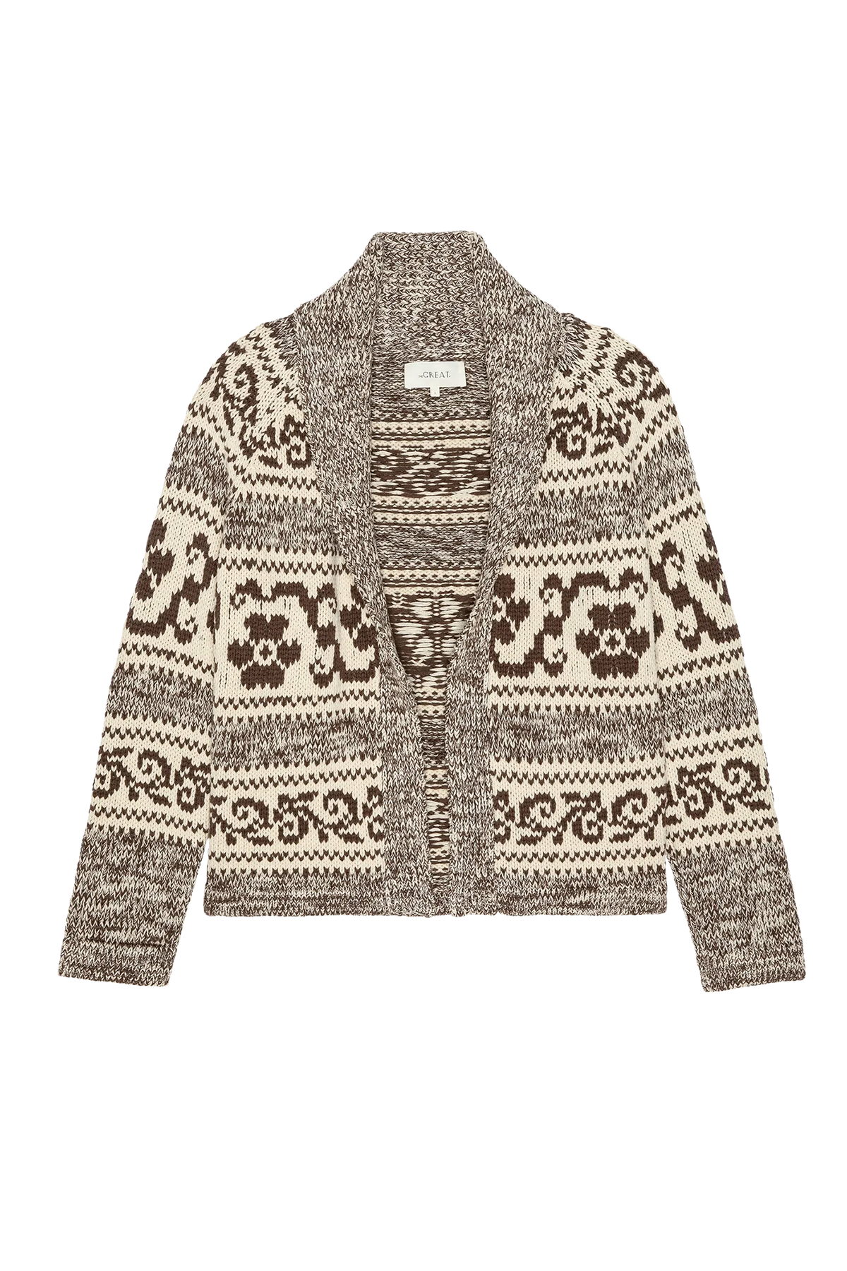 The Nordic Flower Lodge Cardigan Sweaters &amp; Knits The Great