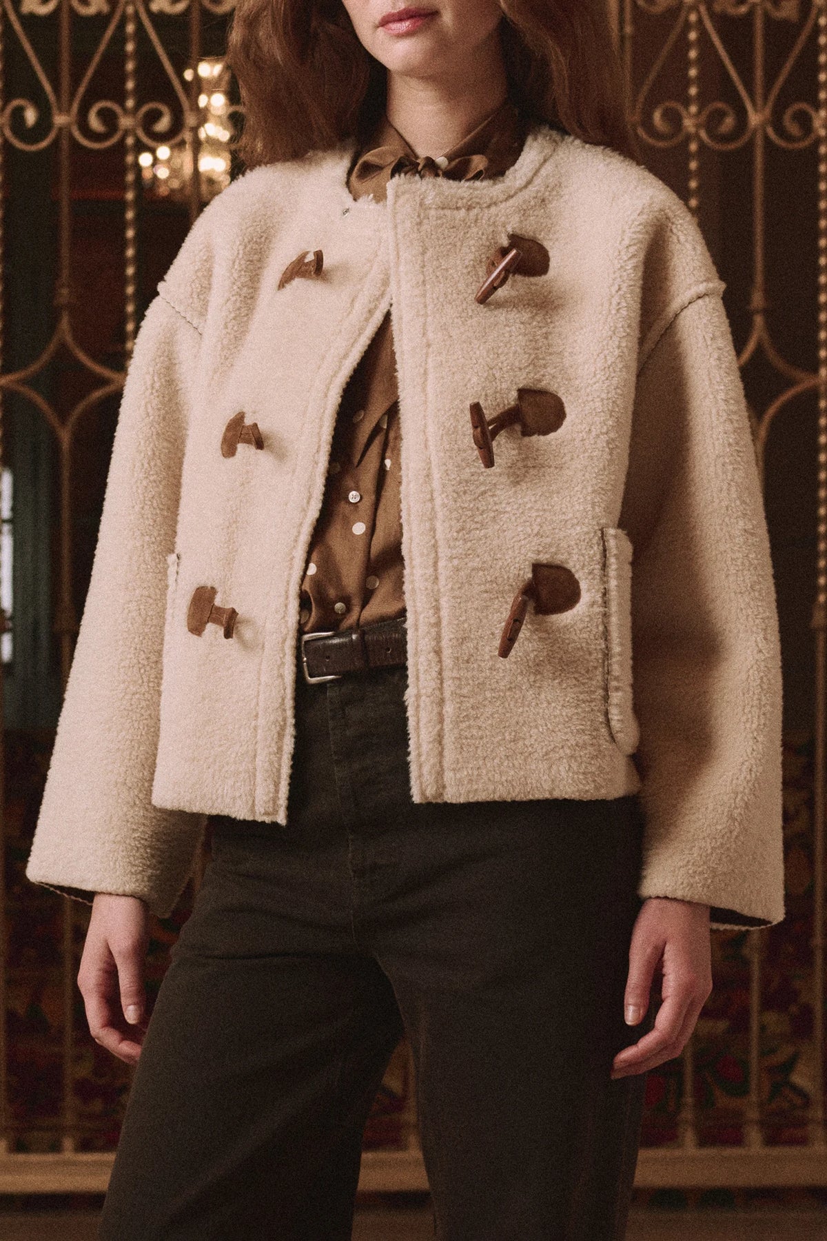 The Woodside Toggle Coat Jackets &amp; Coats The Great