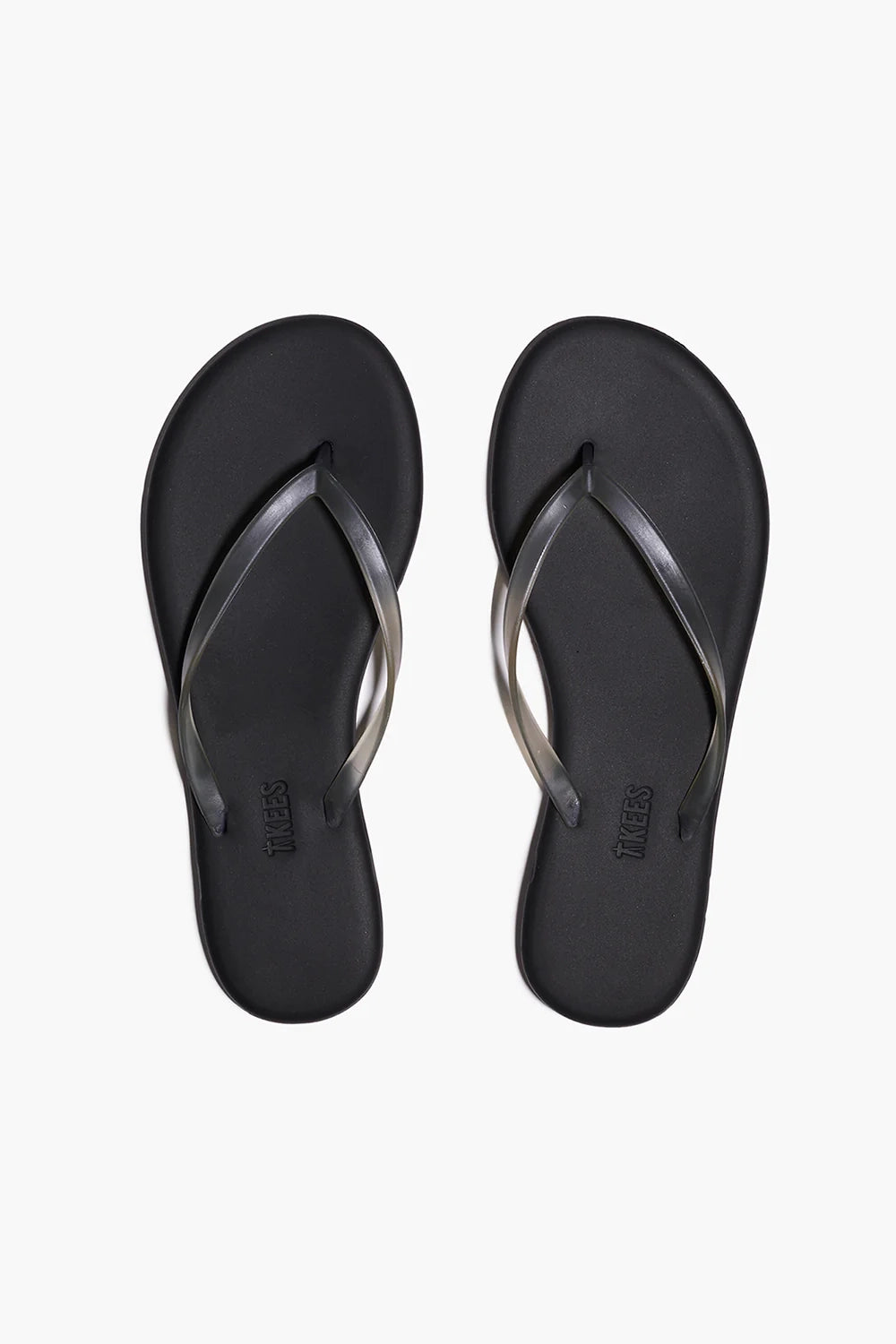 Aqua Lily Rubber Flip Flop Footwear Tkees