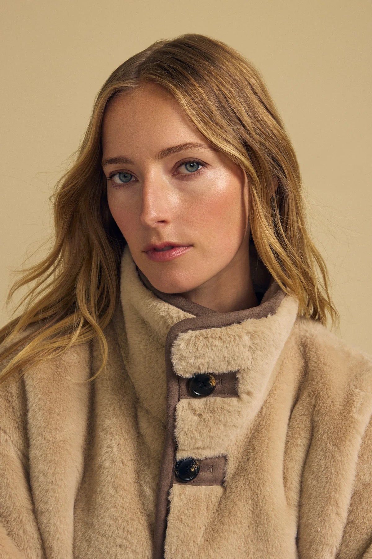 Yves Faux Suede Fur Reversible Coat Jackets &amp; Coats Velvet by Graham &amp; Spencer