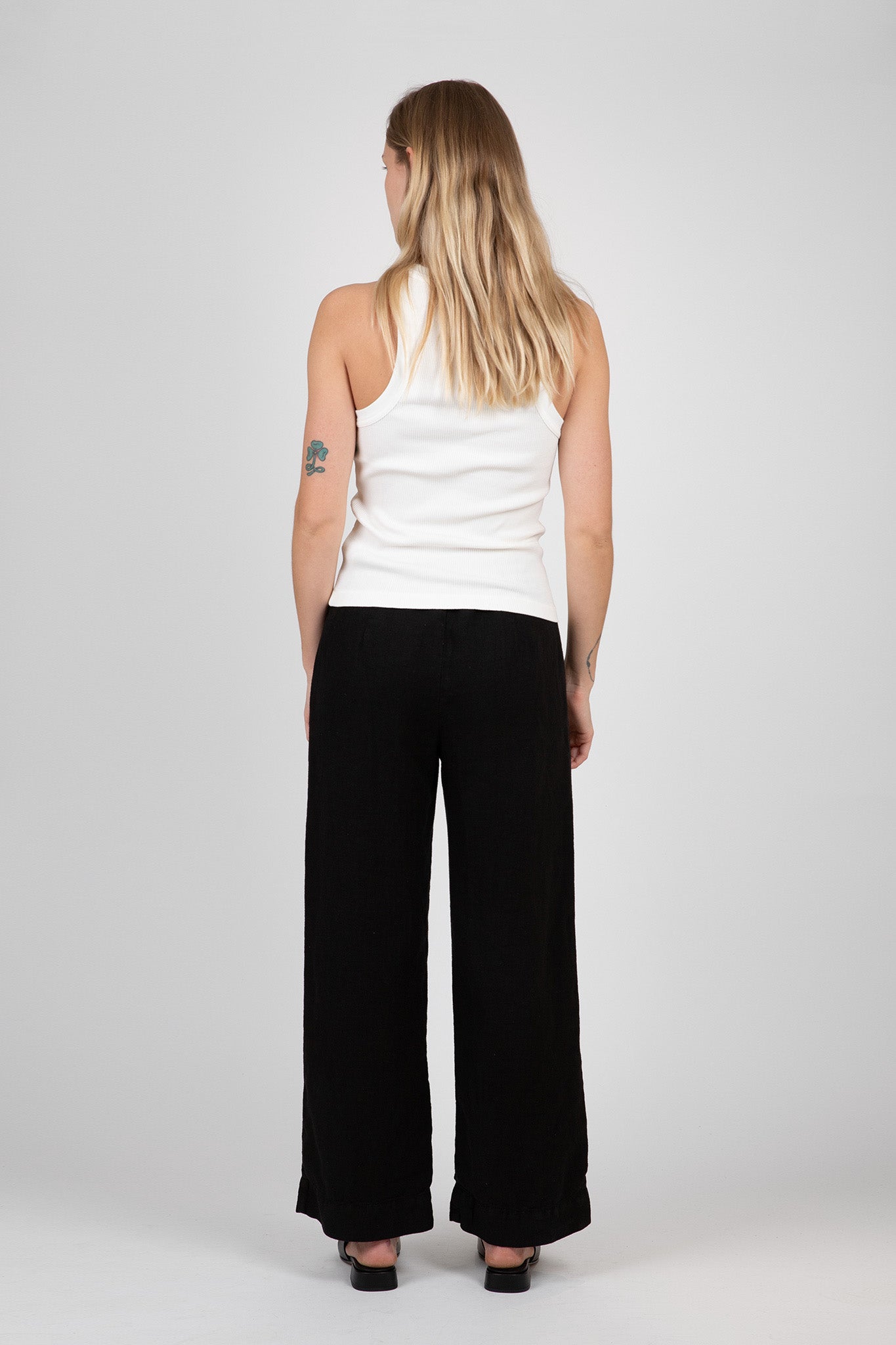 Gwyneth Heavy Linen Pant Pants Velvet   