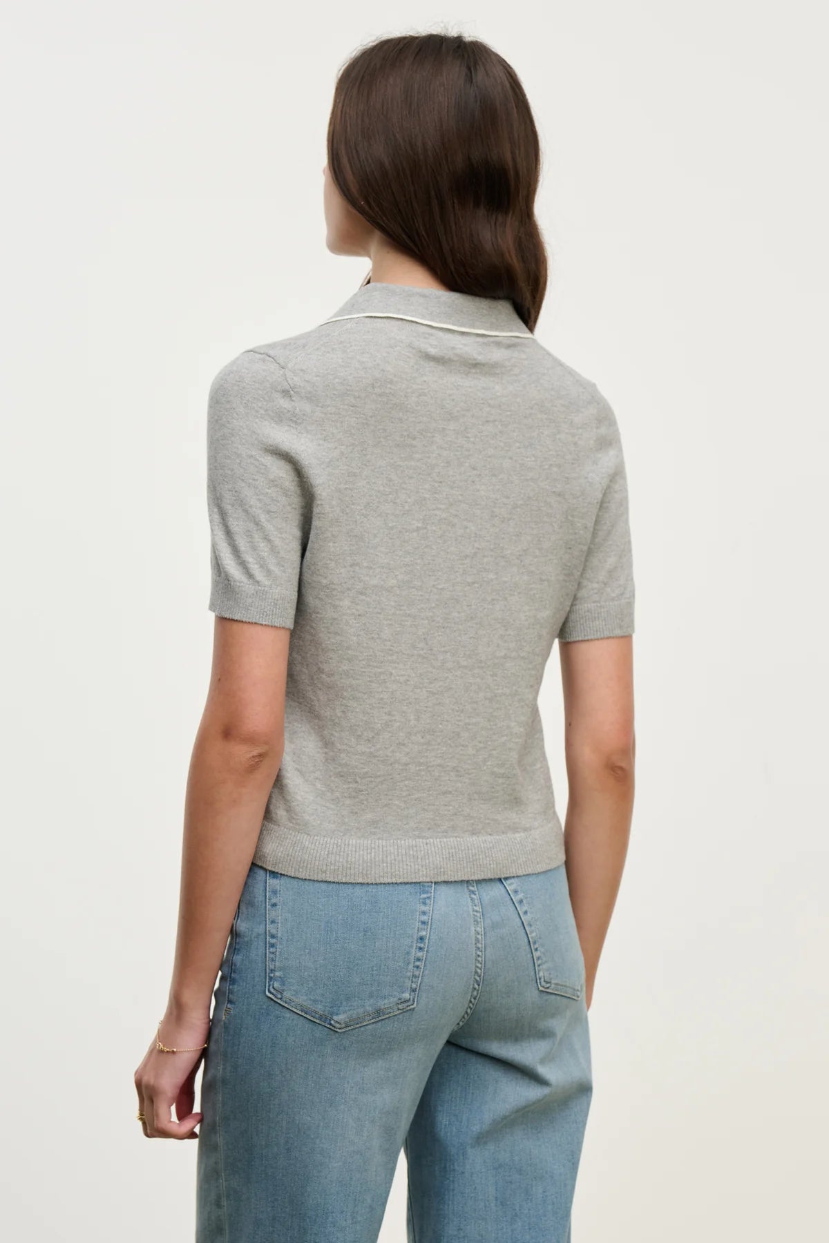 Abela Sweater Polo Sweaters &amp; Knits Velvet by Graham &amp; Spencer