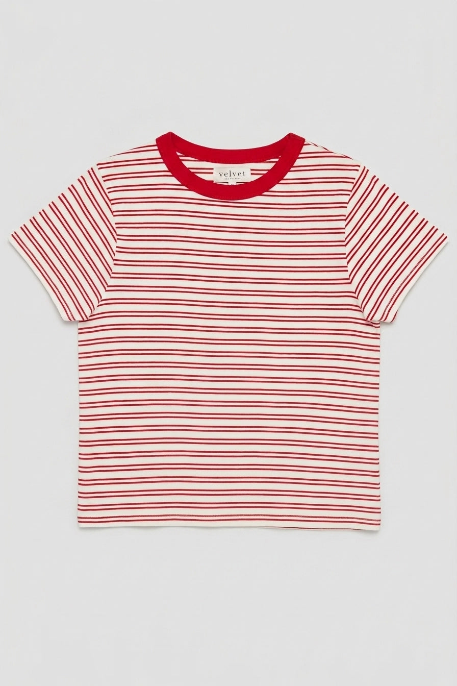 Foster Tee T-Shirts & Tanks Velvet by Graham & Spencer