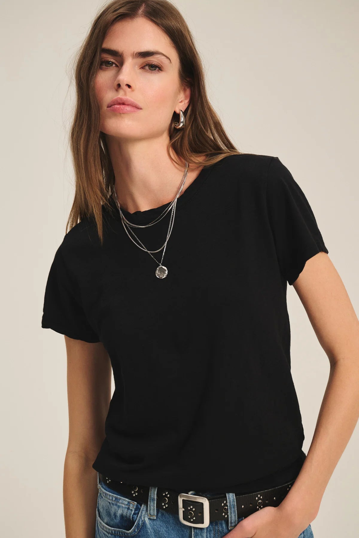 Marika Tee T-Shirts & Tanks Velvet by Graham & Spencer