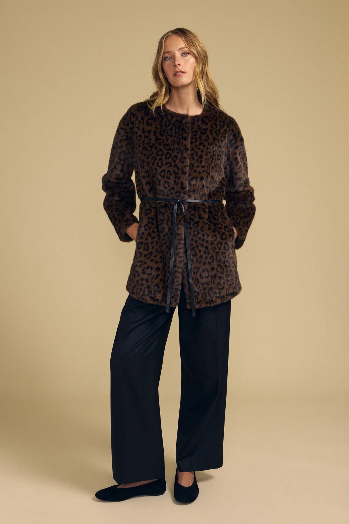 Marmont Faux Fur Jacket Jackets &amp; Coats Velvet by Graham &amp; Spencer