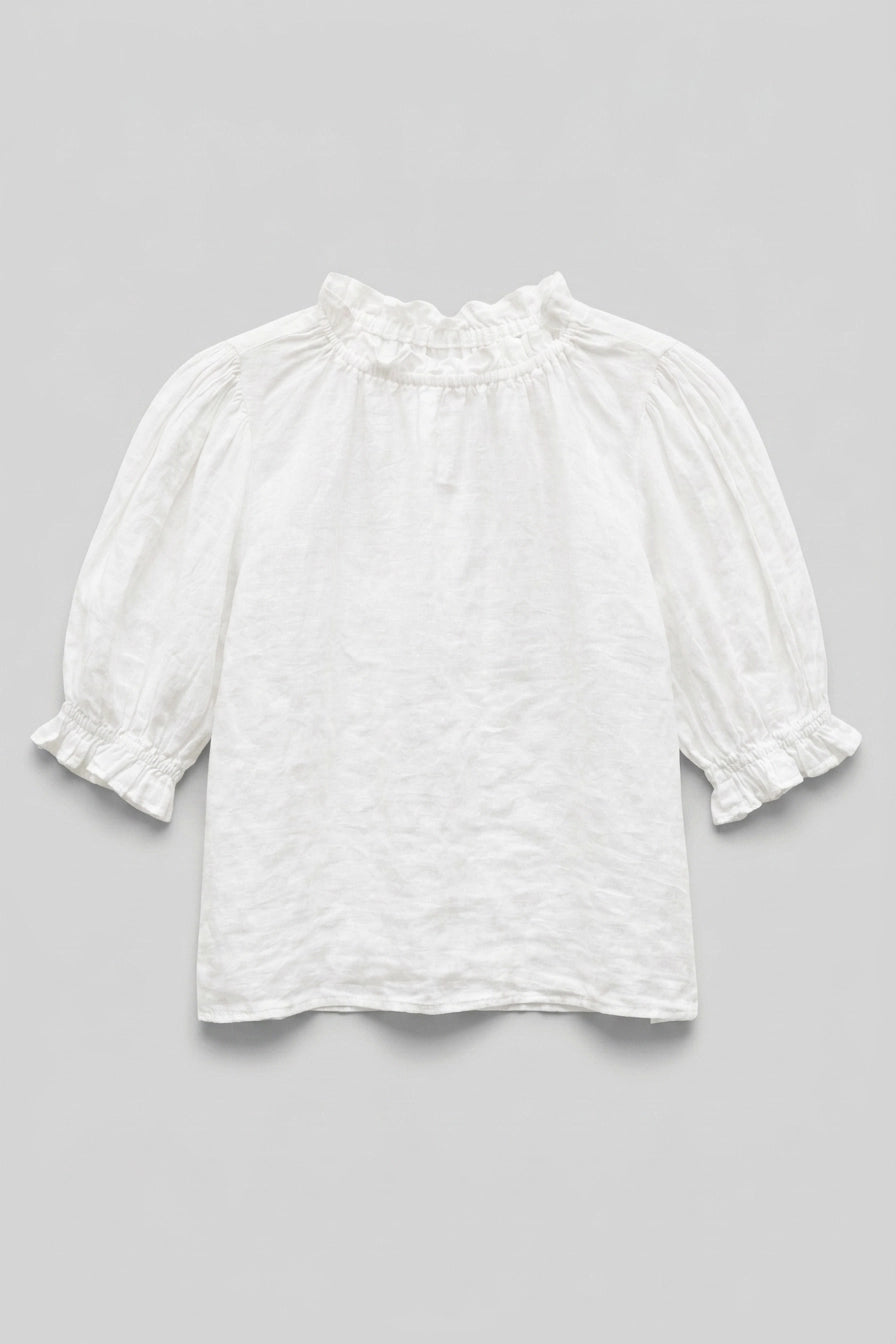 Rosabel Linen Top Shirts & Tops Velvet by Graham & Spencer