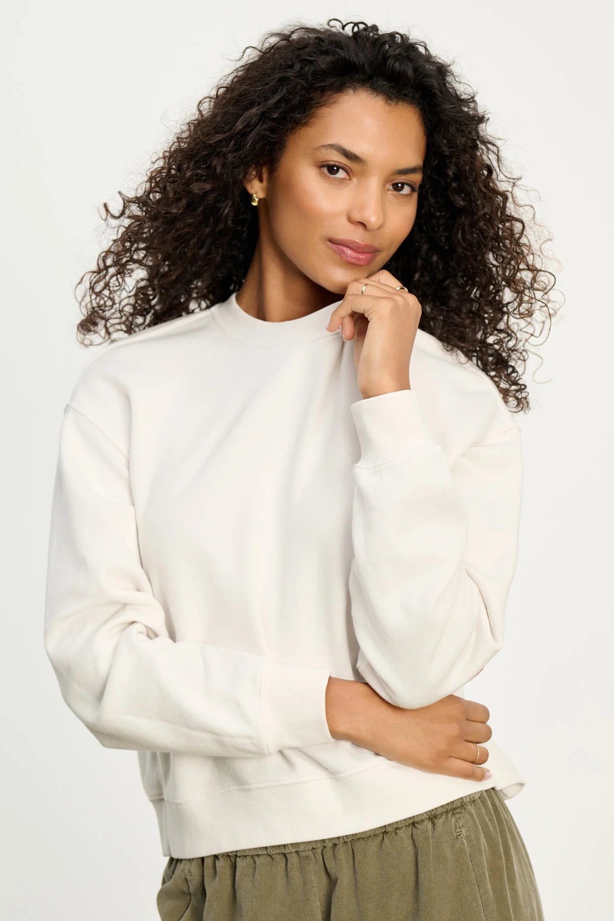 Yoko Sweatshirt Sweaters &amp; Knits Velvet by Graham &amp; Spencer