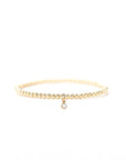 2.5mm CZ Beaded Bracelet