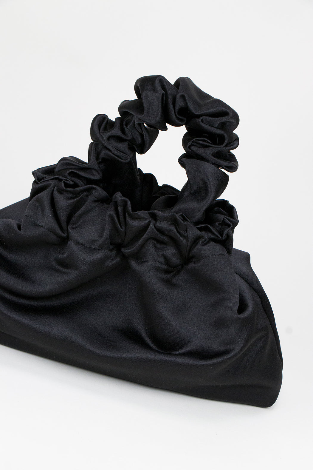 A-Bronze-Age-Halo-Scrunchie-Bag-Black