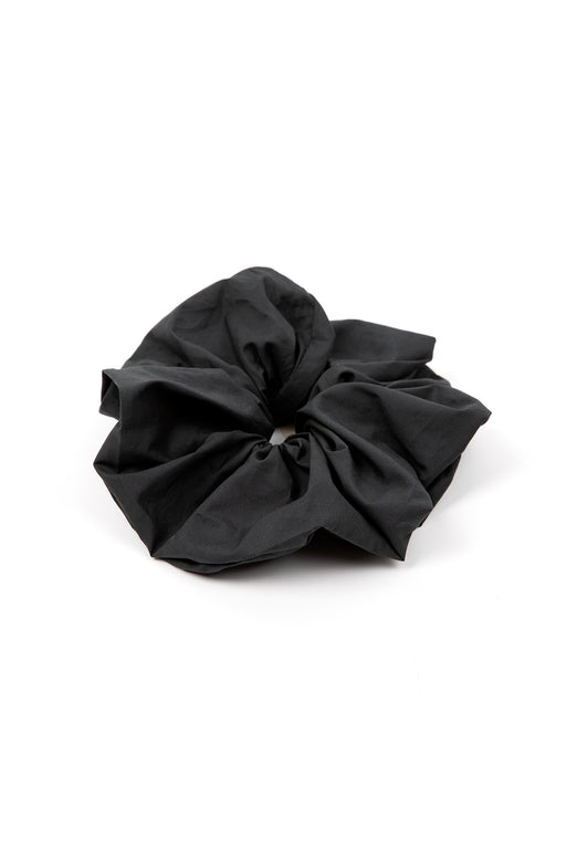    A-Bronze-Age-Oversized-Cotton-Scrunchie-Black