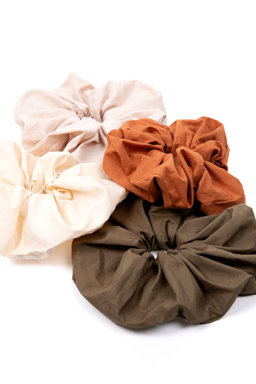 A-Bronze-Age-Oversized-Cotton-Scrunchie-Cinnamon