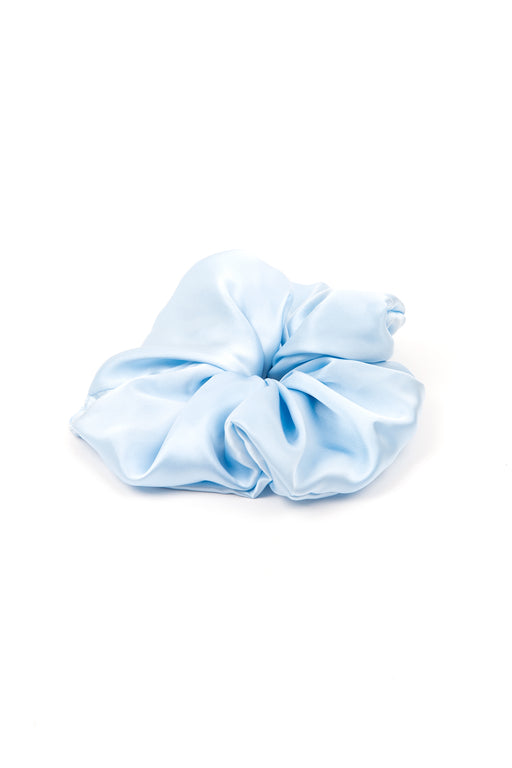A-Bronze-Age-Oversized-Silk-Scrunchie-Sky-Blue