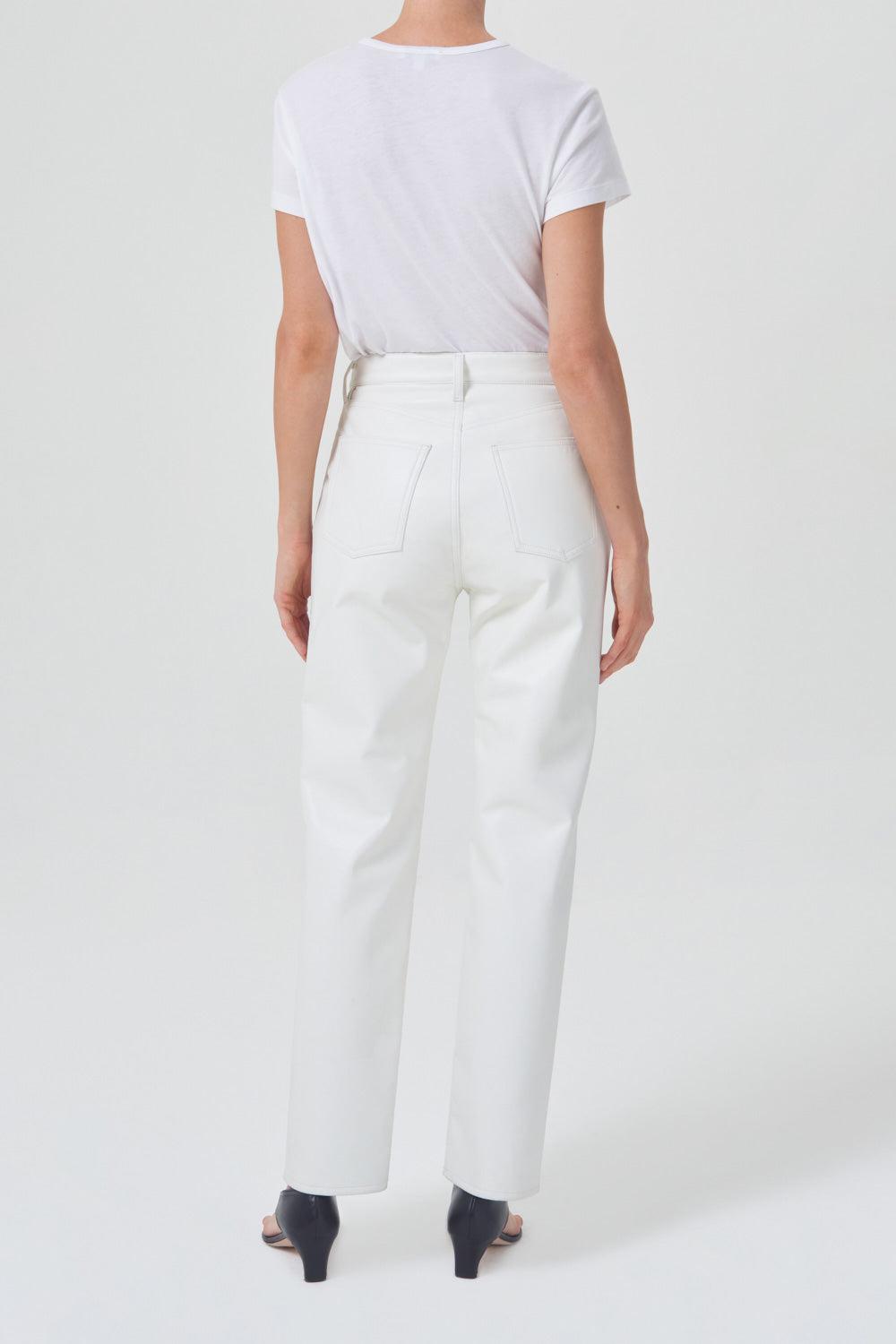 AGOLDE-Drew-Tee-White