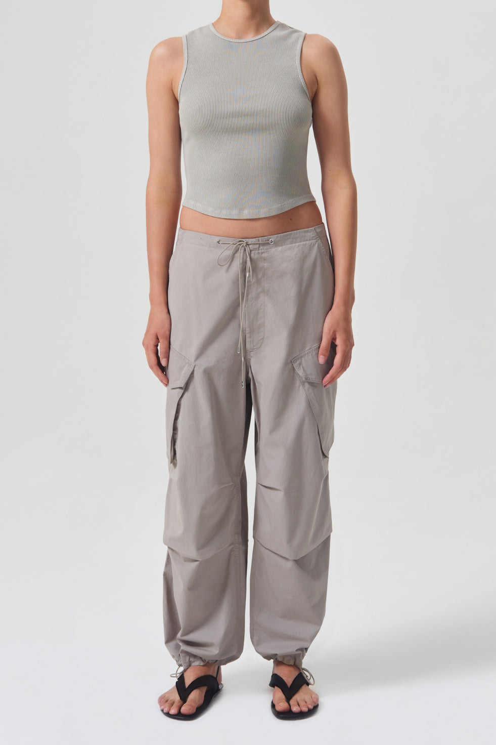 AGOLDE-Ginerva-Cargo-Pant-Drab