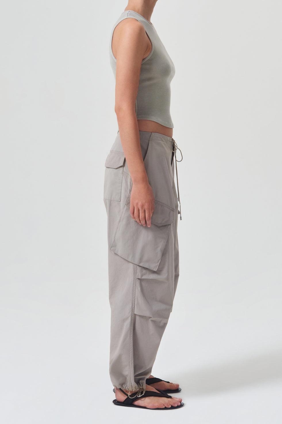 AGOLDE-Ginerva-Cargo-Pant-Drab
