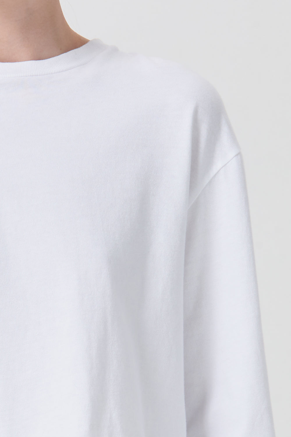 AGOLDE-Mason-Crop-Tee-White