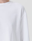 AGOLDE-Mason-Crop-Tee-White