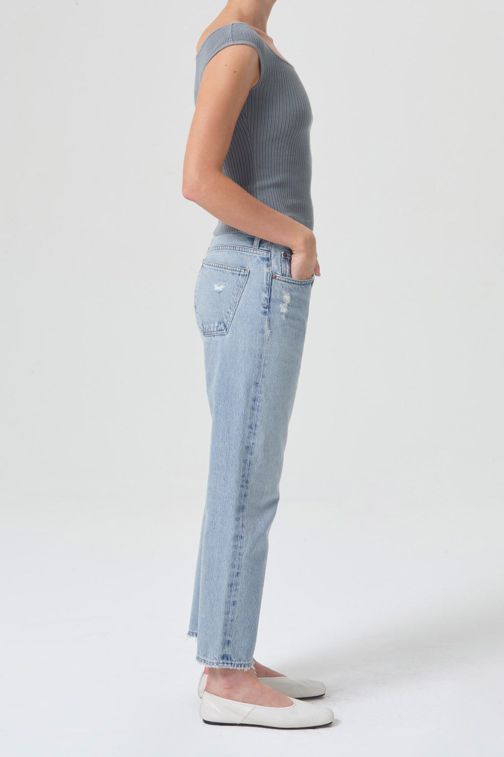 Agolde parker best sale easy