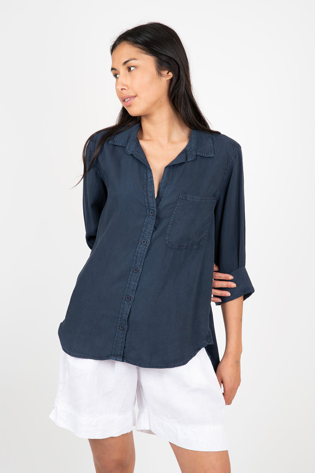 Bella-Dahl-Shirt-Tail-Button-Down-Endless-Sea