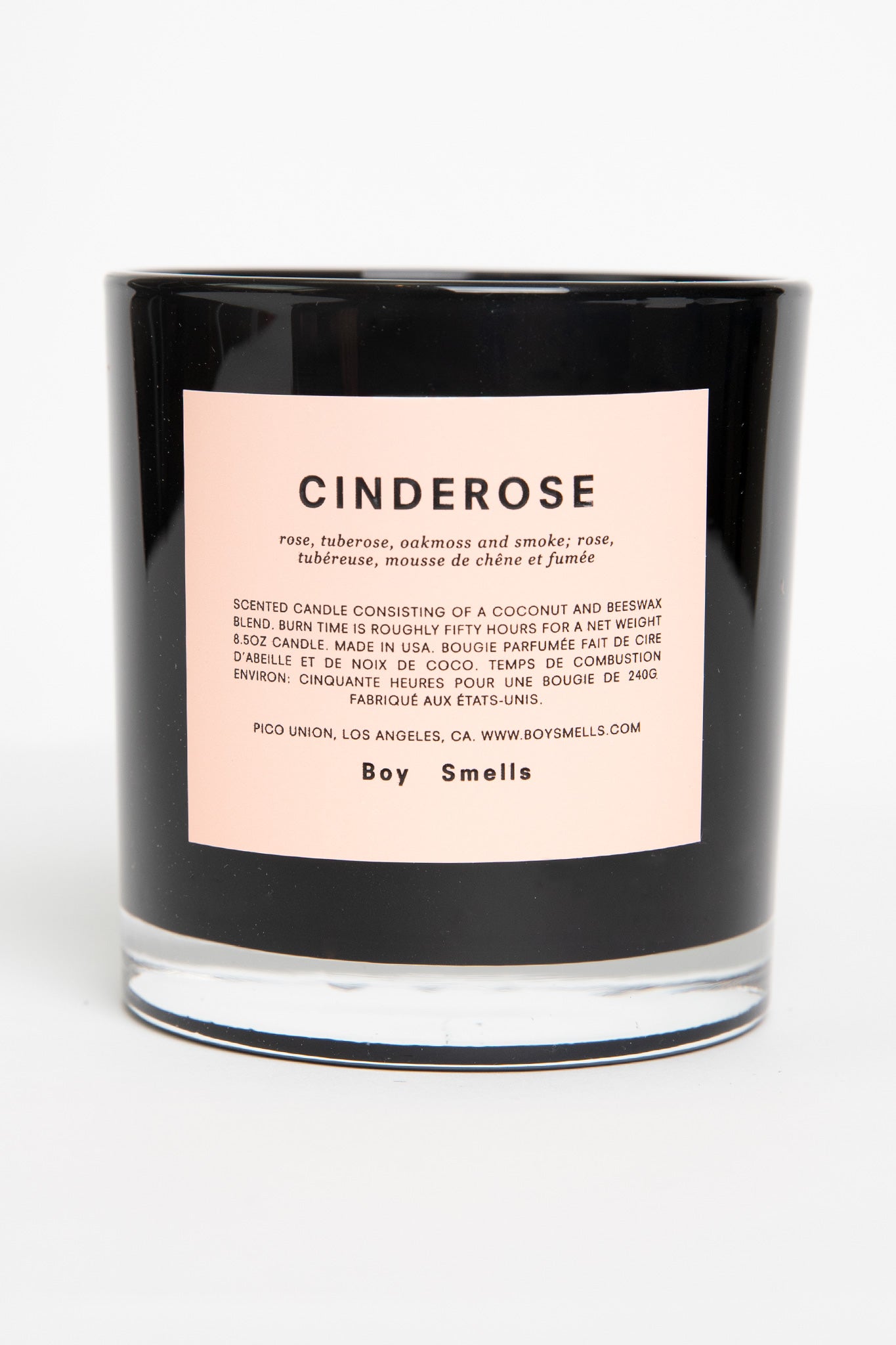 Cinderose Candle Accessories Boy Smells   